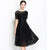 Summer Crochet Hollow Out Lace Dress Women O Neck Short Sleeve Casual Dress Chic And Elegant Woman Dress Sexy Club Party Dresses