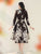 New Jacquard Dress Women Autumn Long Sleeve Party Dress O-neck  Flower Dresses Elegant Work Casual Luxury Ladies Clothing