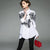 French Embroidery Tunics Women 2023 New Vintage Elegant Shirts Office Lady Irregular Button Cardigan