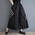 Black Vintage Polka Dot Print High Elastic Waist Wide Leg Pants Women 2024 Summer New Casual Loose Trousers Fashion Streetwear